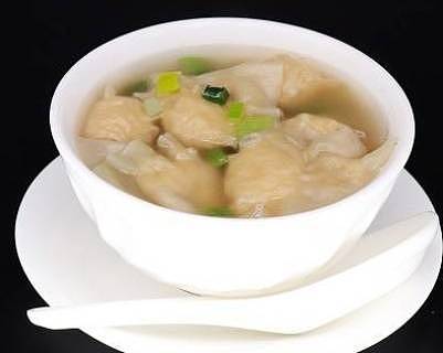 Potage aux raviolis